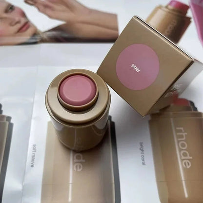 RHODE Pocket Blush Stick Lip Gloss Pure Ember