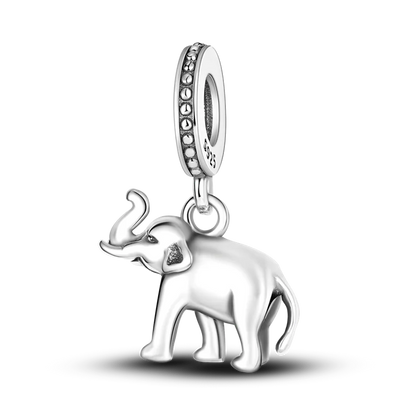 925 Sterling Silver Charms Beads Butterfly Clover Pendant