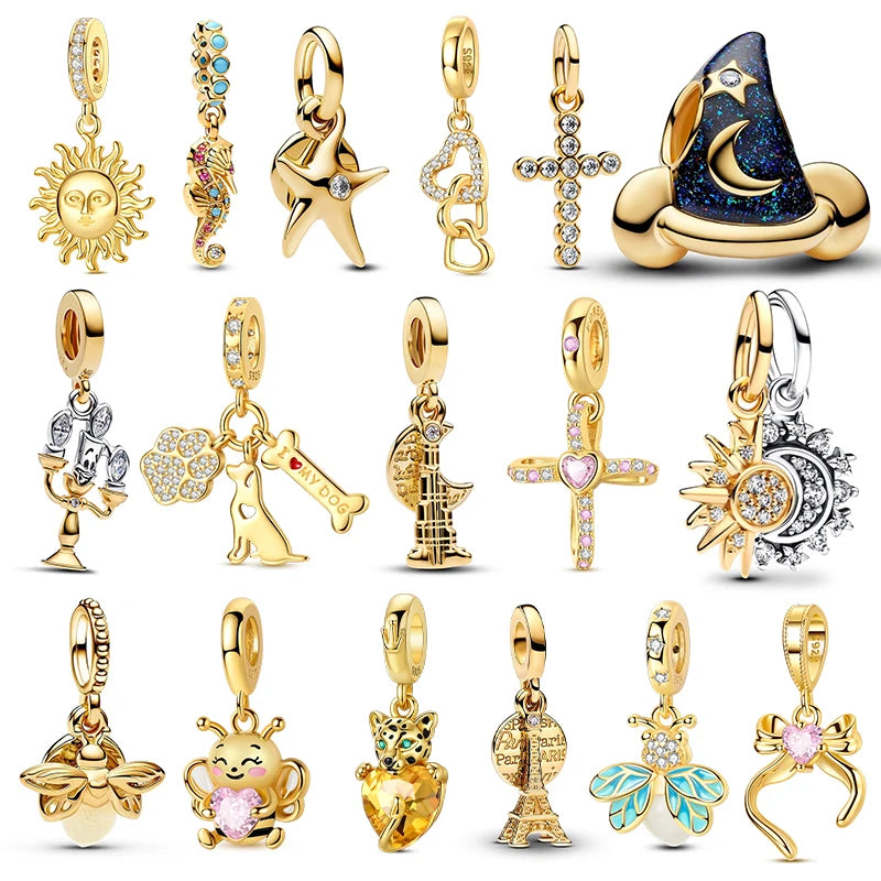 New in Disney Golden Series Magic Hat Charms Pure Ember