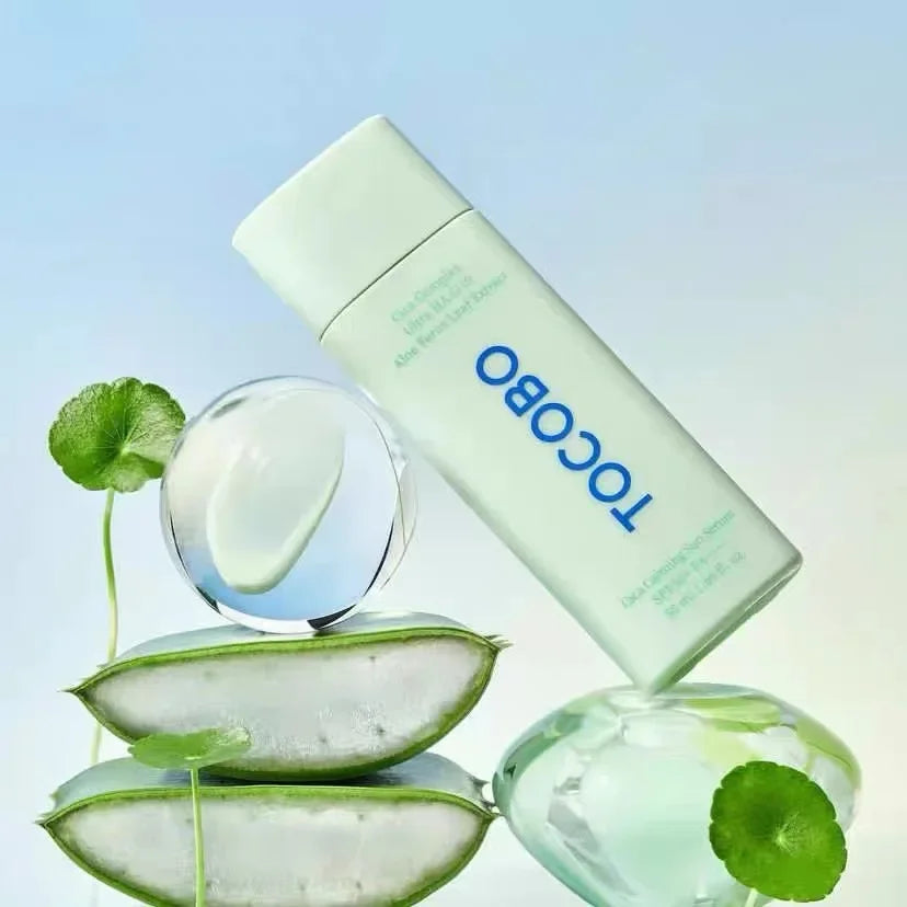 Korea Skincare Tocobo Cotton Soft Sun Stick SPF 50+ Water Sense Essence Sunscreen Oil Control Refreshing Non-greasy Moisturiser Pure Ember