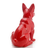 French Bulldog Figurine red