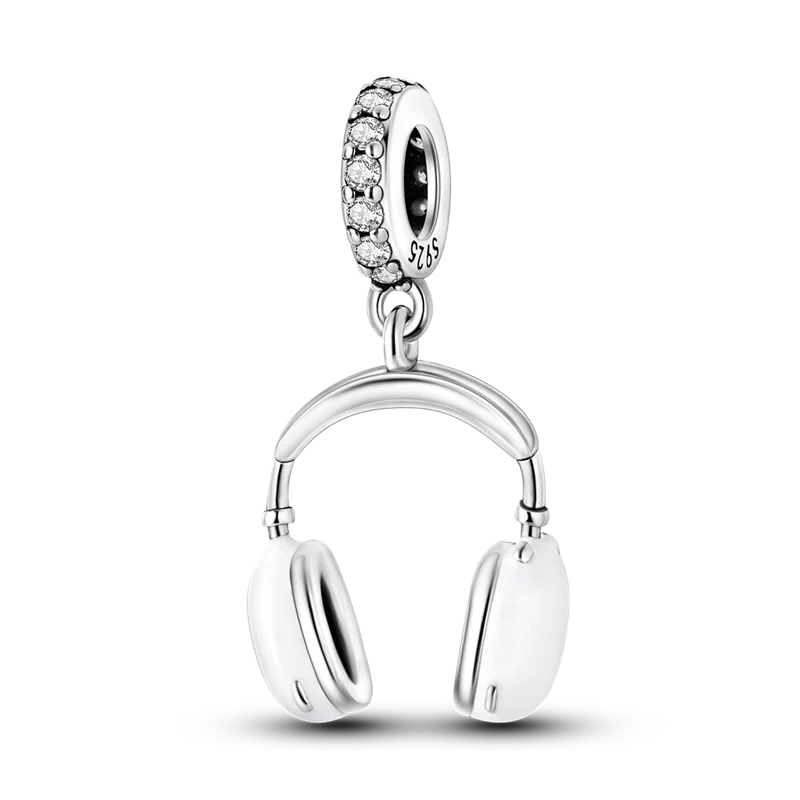 925 Sterling Silver Charms Beads Butterfly Clover Pendant