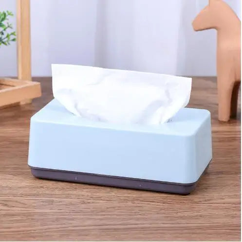 standard Tissue Box light blue