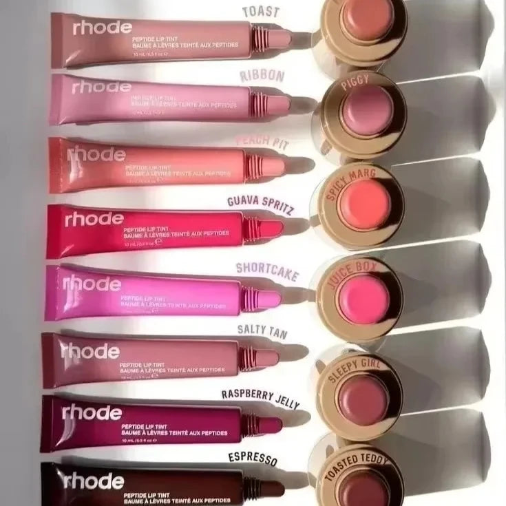 RHODE Pocket Blush Stick Lip Gloss Pure Ember