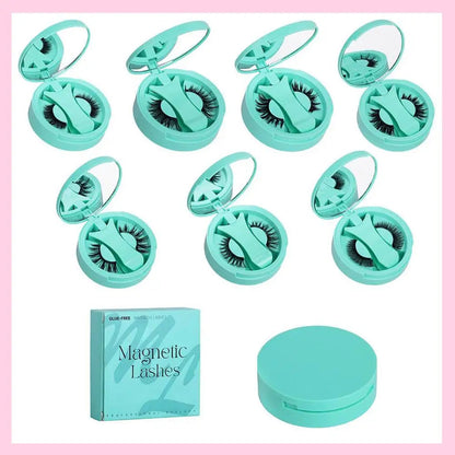 NEW Reusable Magnetic False Eyelashes With Magnetic Tweezers Pure Ember