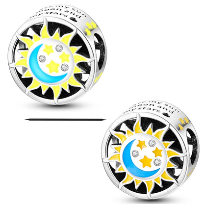 925 Sterling Silver Charms Beads Butterfly Clover Pendant