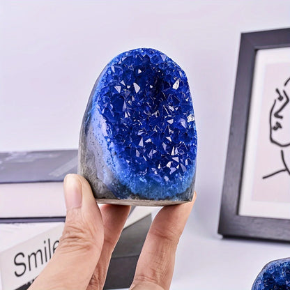 blue cluster crystal