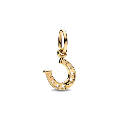 Gold Plated S925 Silver Charm Pendants Pure Ember