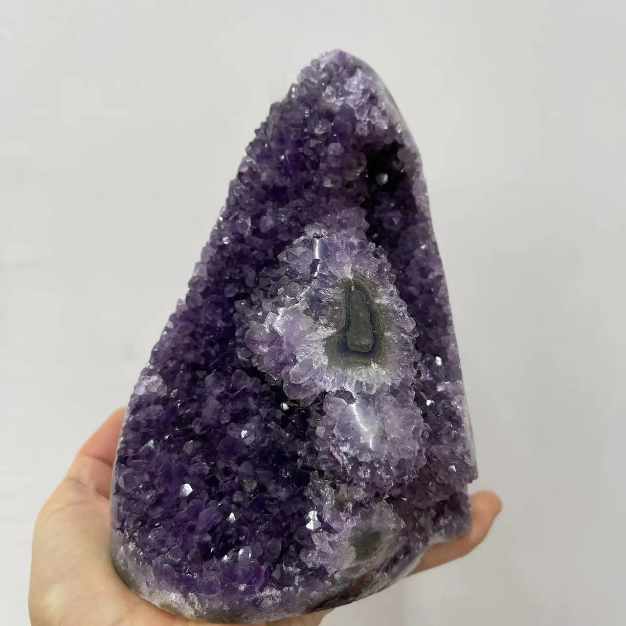 Natural Amethyst Crystal Cluster Quartz Raw Crystals