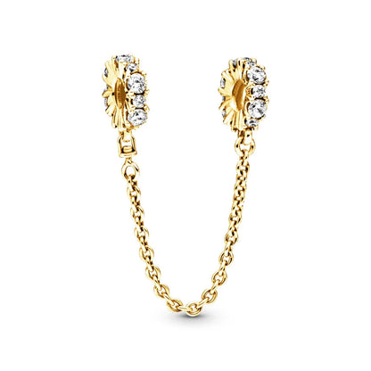 New Golden Sparkle Series Charm Bead Pendants Pure Ember