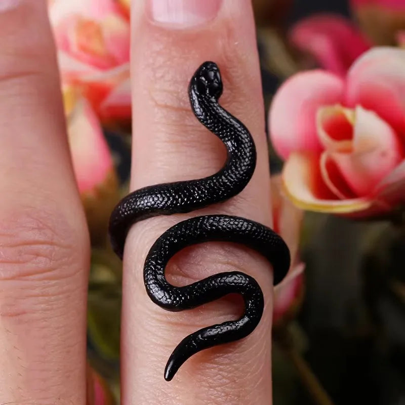 Black Snake Ring year of the snake feng shui pure ember