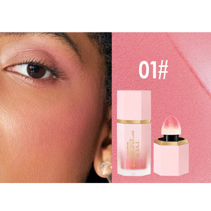 TVLV 4 Colour Matte Liquid Blush Easy to apply, long-lasting and waterproof Pure Ember