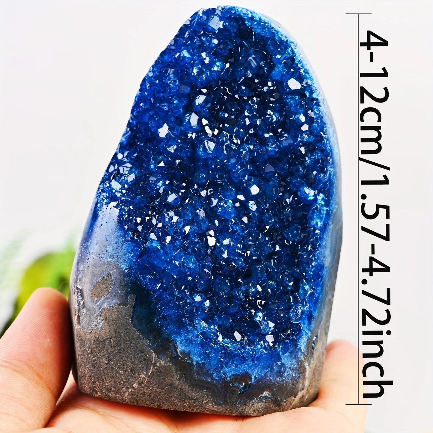blue cluster crystal
