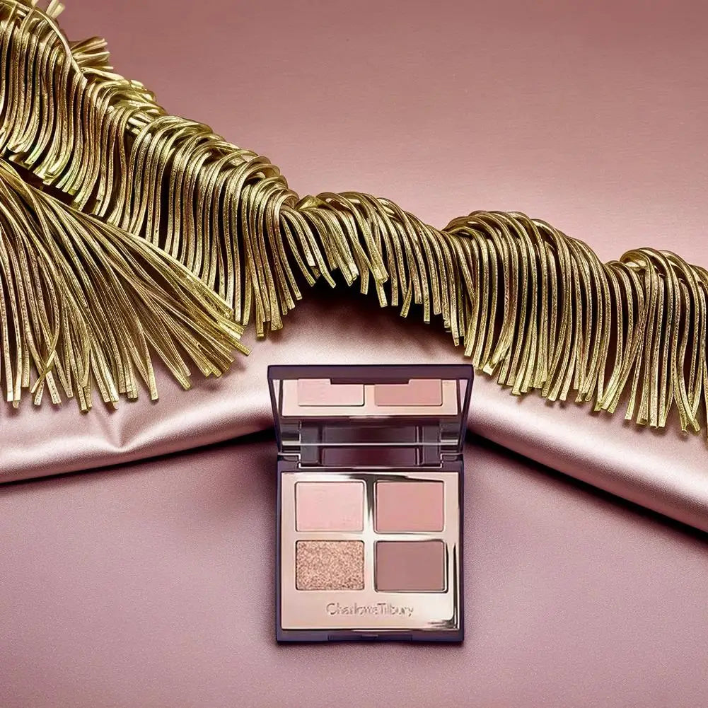 Charlotte Tilbury 4-color Eyeshadow Palette Delicate Long-lasting Color Brightens Makeup And Creates 3-dimensional Eye Makeup Pure Ember