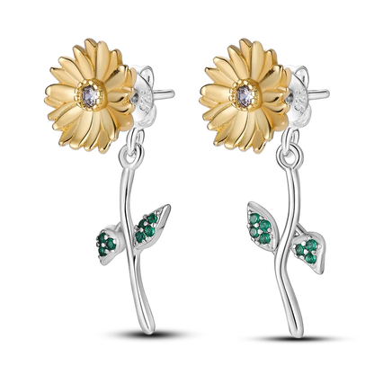 925 Sterling Silver Stud Earrings Devil's Eye Star Rabbit Horse Eye Feather CZ Zircon Earrings Pure Ember