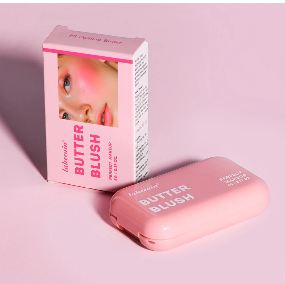 Makeup Powder Blush 12HR Wear Vegan Formula Pure Ember