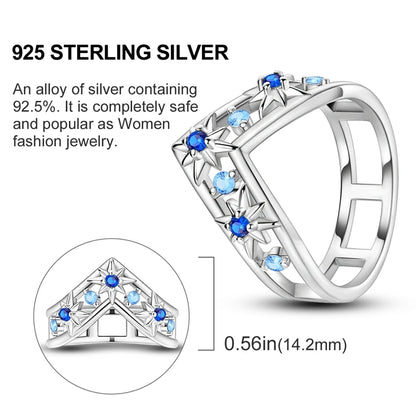 925 Sterling Silver Infinite Love Ring Original Luxury Design Zircon