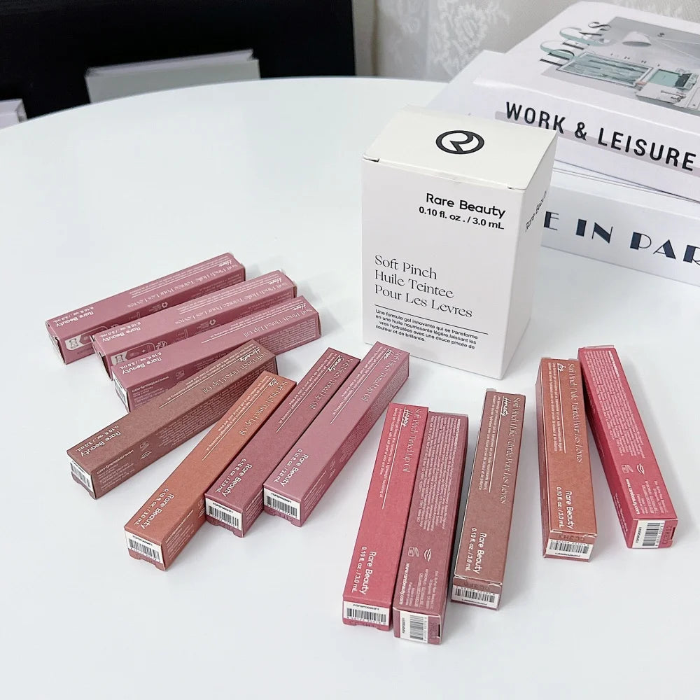 Rare Beauty New Smooth Liquid Lip Gloss Hydrating Moisturizing Lasting Natural Bright Lightweight Nutrient Repair Tinted Lip Oil Pure Ember