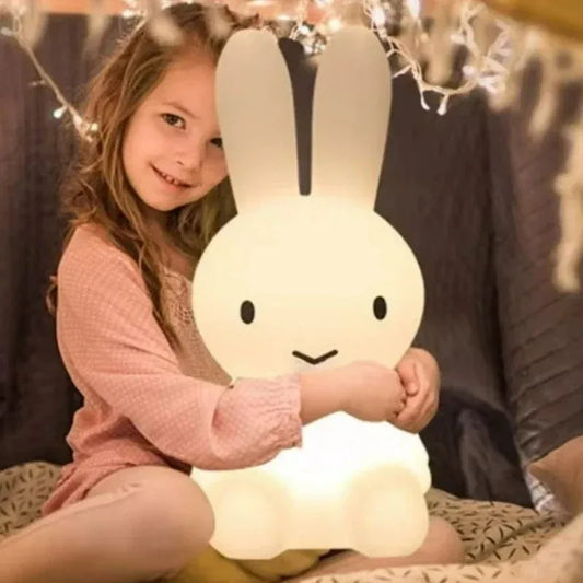 28cm RGB Light Bunny LED Desk Lamps