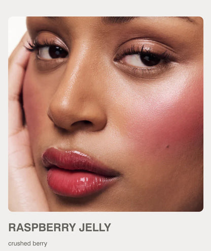 RHODE Makeup Toiletry Bag Lip Gloss and Blusher Lip Oil Balm Blush Milk Essence Water Facial Cleanser Pure Ember