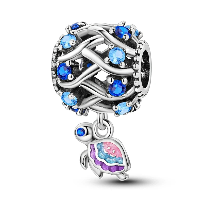 pandora turtle charm pendant 