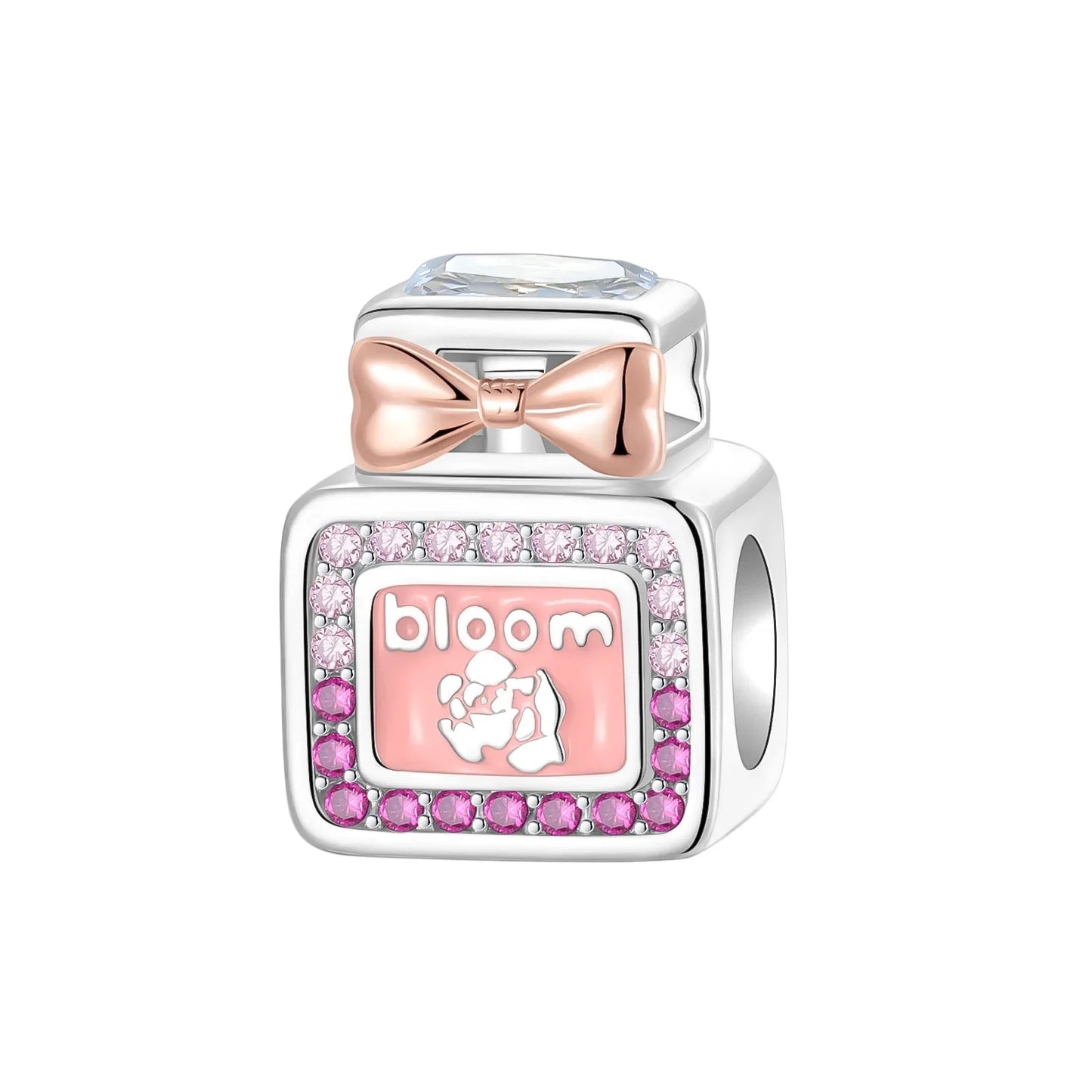 Rose Gold Charms Snowflake, Heart, Fish Pendants Pure Ember