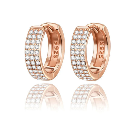 Rose Gold Charms Snowflake, Heart, Fish Pendants Pure Ember