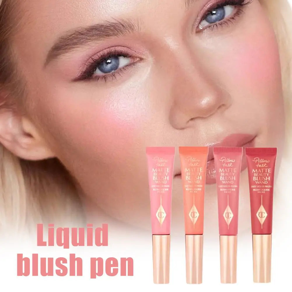 Charlotte Tilbury Liquid Blush 12ml Cushion Pen Skin-friendly, Creates A Natural Built-in Sponge Nib, Long-lasting Smooth Texture Makeup Pure Ember