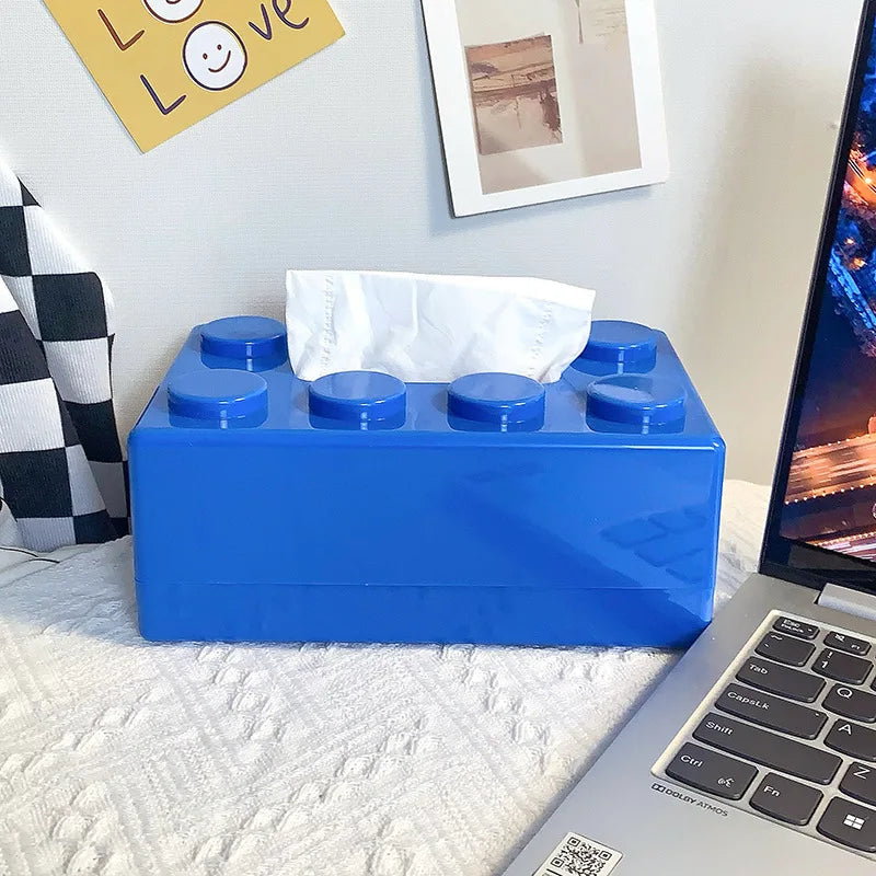 Lego Tissue Box blue