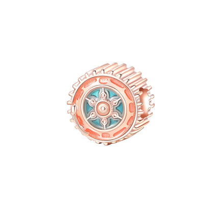 Rose Gold Charms Snowflake, Heart, Fish Pendants Pure Ember