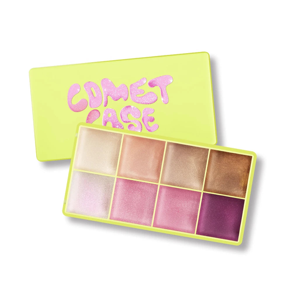 8 Colors Cream Highlighter Palette for Highlight, Blush & Contouring Pure Ember