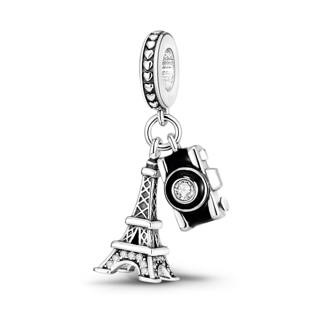 925 Sterling Silver Charms Beads Butterfly Clover Pendant