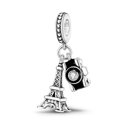 925 Sterling Silver Charms Beads Butterfly Clover Pendant