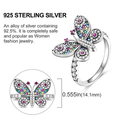 Women's Rings 925 Sterling Silver Luxury Stackable Ring Original Design