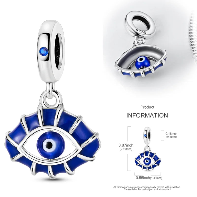 Lucky Charms 925 Sterling Silver Snowflake Magic Cube Bead Pendant Jewellery Pure Ember