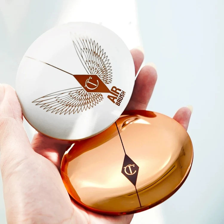 Charlotte Tilbury Airbrush Flawless Finish Refillable Blurring Setting Powder Lip Gloss Flawless Blurring Matte Blush and setting Spray Pure Ember