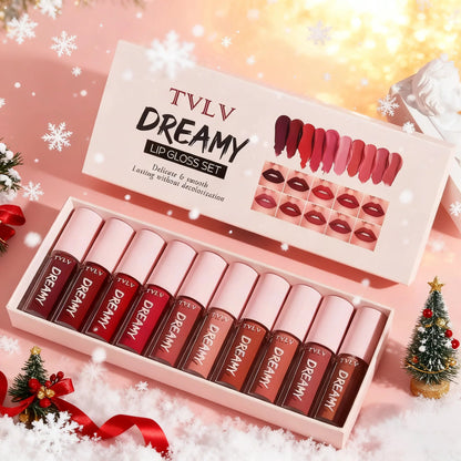 Dreamy 10 Pieces/Set Lip Gloss Sets Pure Ember