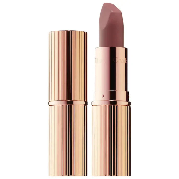 Charlotte Tilbury Airbrush Flawless Finish Refillable Blurring Setting Powder Lip Gloss Flawless Blurring Matte Blush and setting Spray Pure Ember