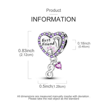 925 Sterling Silver Beads Teapot Unicorn Dreamcatcher Charms Beads Pure Ember  pandora style 