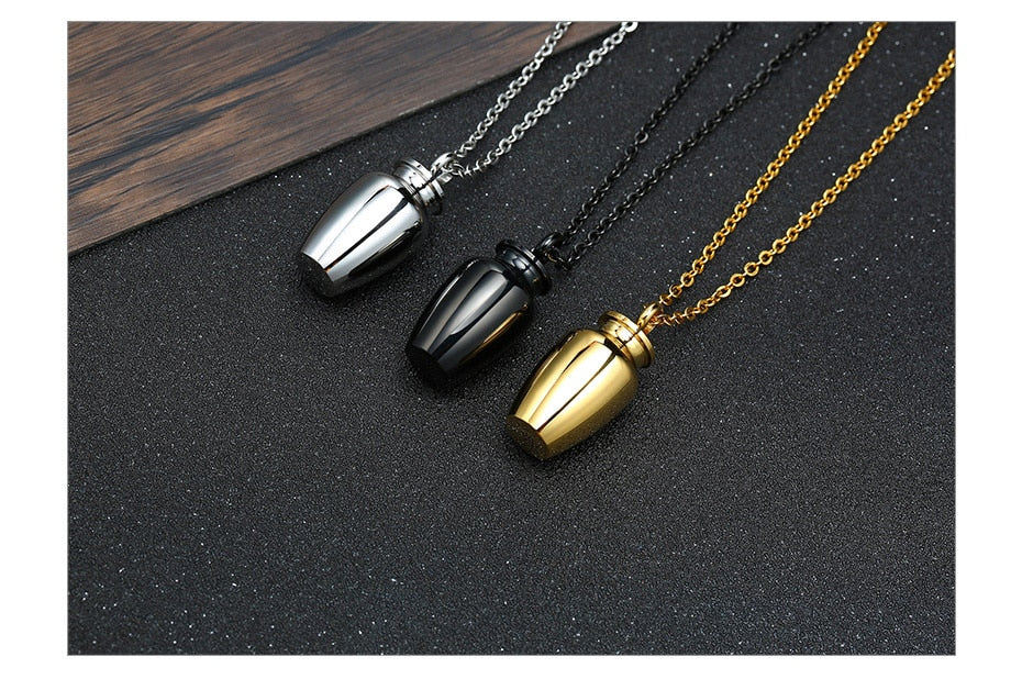 Cremation Urn Pendant Necklace