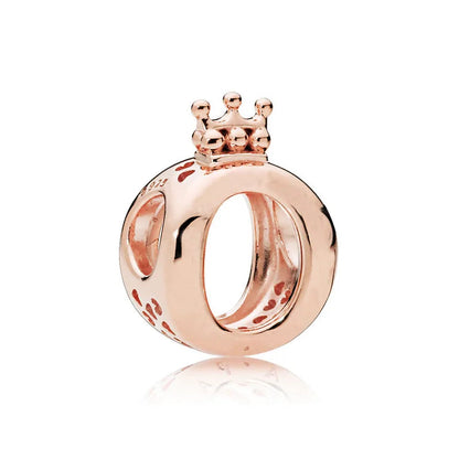 New Original 925 Silver Plated Rosegold Heart, Bird, Butterfly Beads Flower Charms Pure Ember