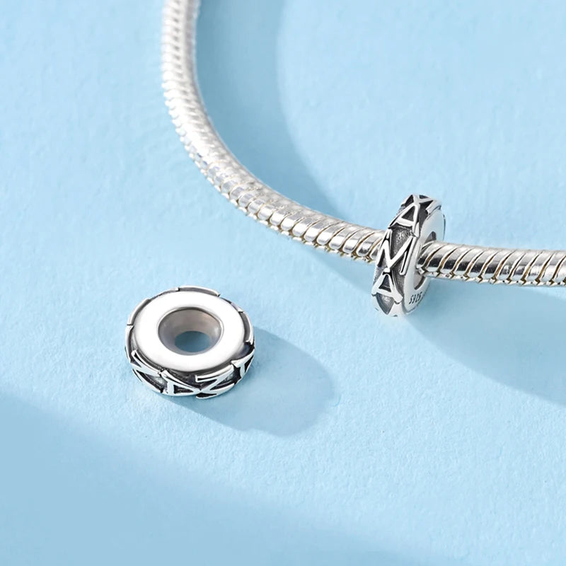 925 Sterling Silver Charms Bead Cross Ballet Elephant Dangle Pure Ember