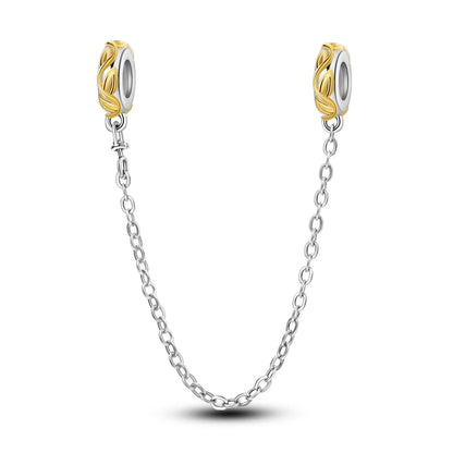 Gold Series DIY Charms Beads Inlaid Zirconium Sun Leopard Pendants Pure Ember