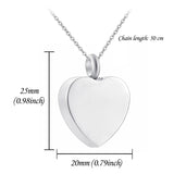 Heart Urn Necklace