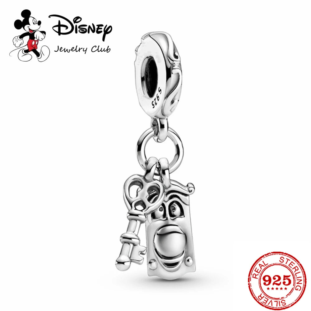 Disney Charms 925 Sterling Silver Pure Ember