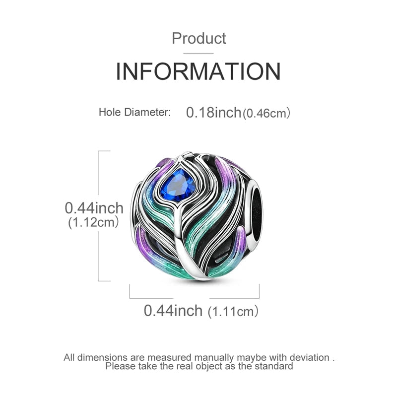 925 Sterling Silver Beads Teapot Unicorn Dreamcatcher Charms Beads Pure Ember pandora style 