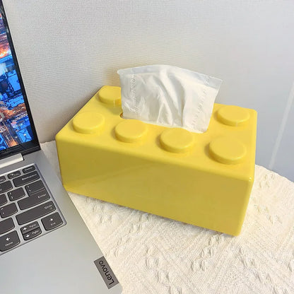 Lego Tissue Box yellow