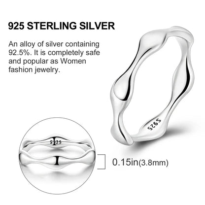 925 Sterling Silver Butterfly Firefly Love Rings Original Design Colored Zircon Finger Rings Pure Ember