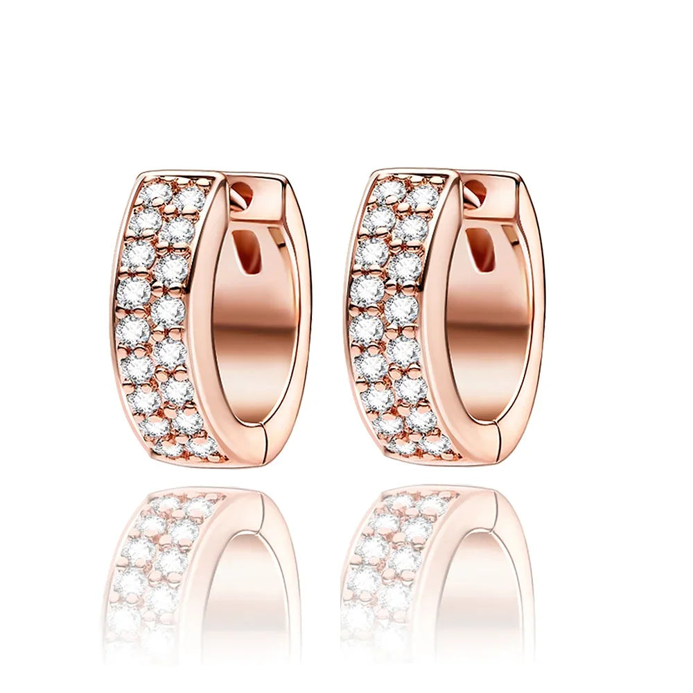 Rose Gold Charms Snowflake, Heart, Fish Pendants Pure Ember