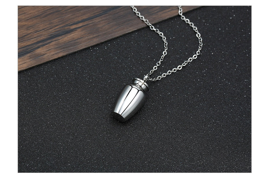 Cremation Urn Pendant Necklace